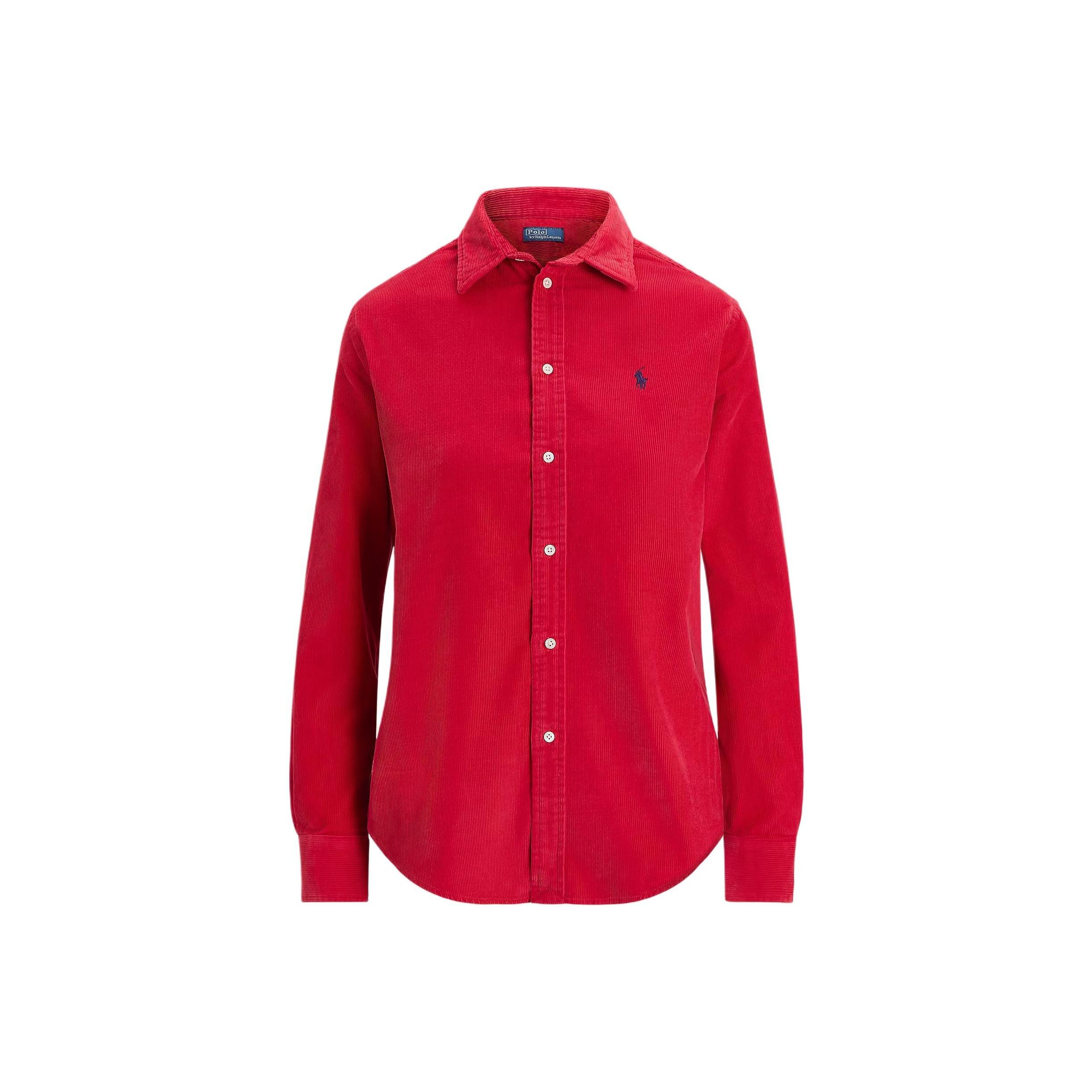 

Polo Ralph Lauren Классический крой Животный принт Хлопковая рубашка на пуговицах с длинным рукавом Женские рубашки 211A89499-006 S