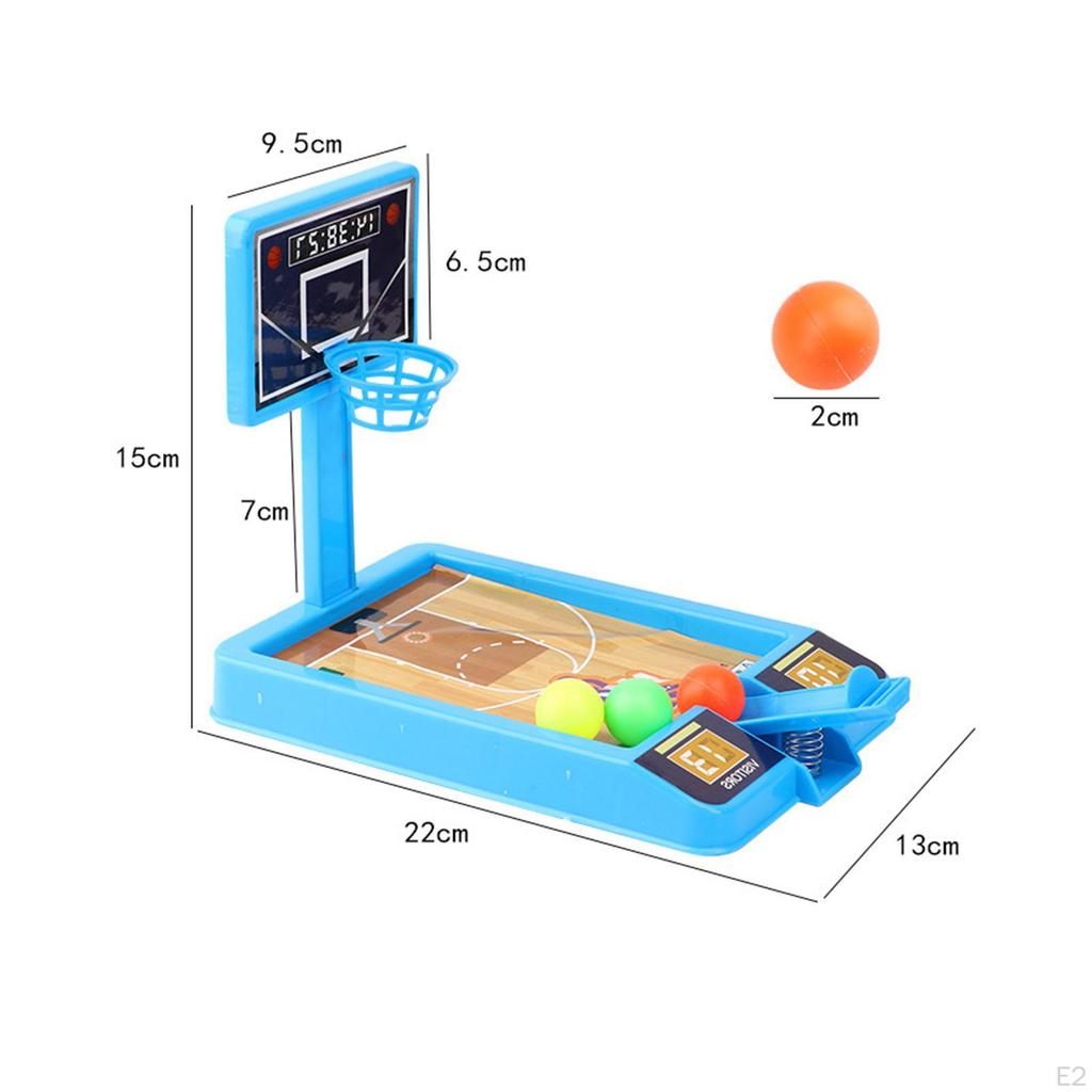 Basketball Finger Sport Game Table Sports Machine Toy with Balls Desktop Games for