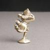 Vintage Brass Monkey King Statue Desktop Ornament Chinese Super Hero Sun WuKong Figurines Craft Room Decoration Accessories