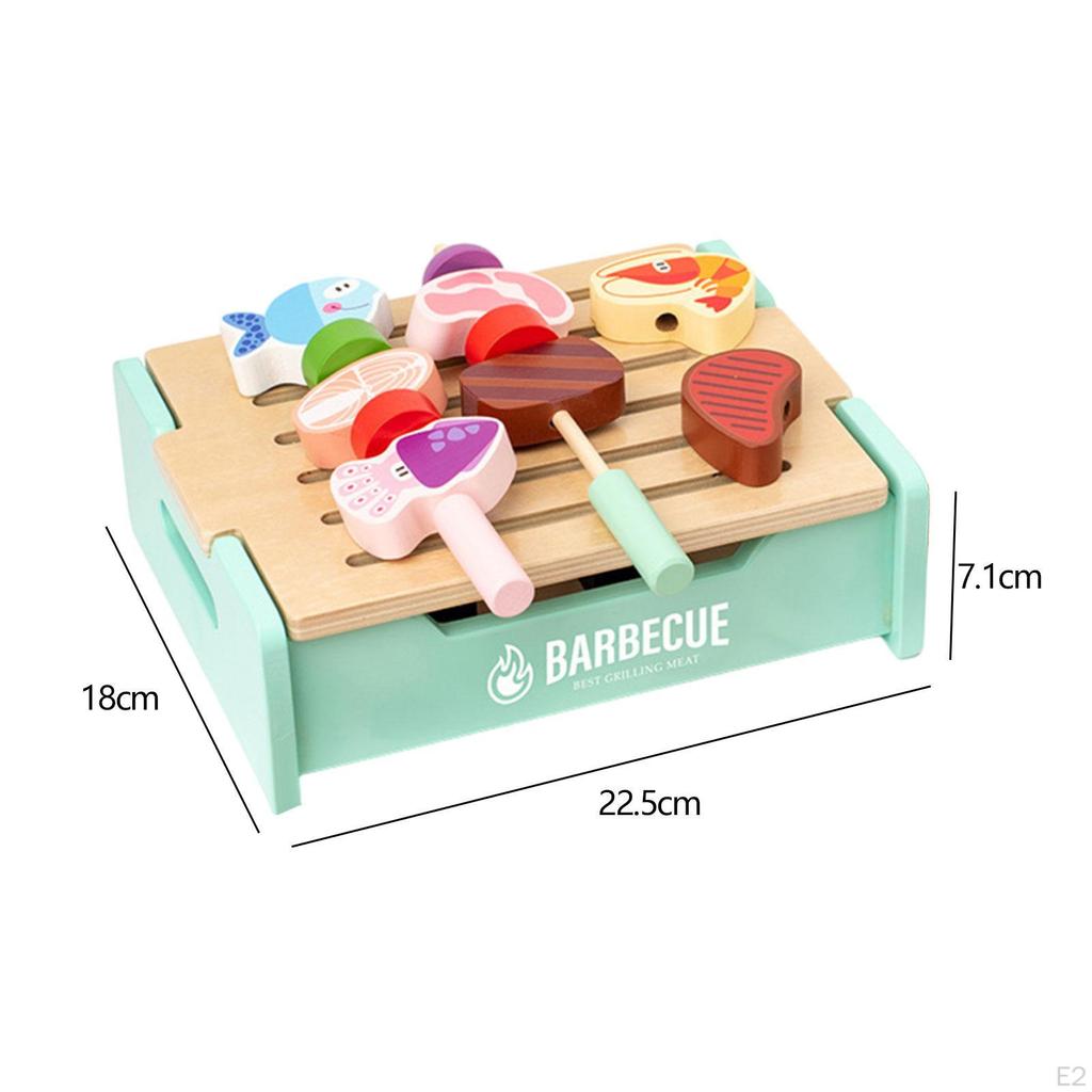 Children's BBQ Cooking Playset for Imaginative Play