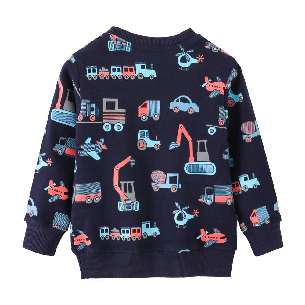 European Style Boys' Autumn/Winter Cotton Long Sleeve Hoodie