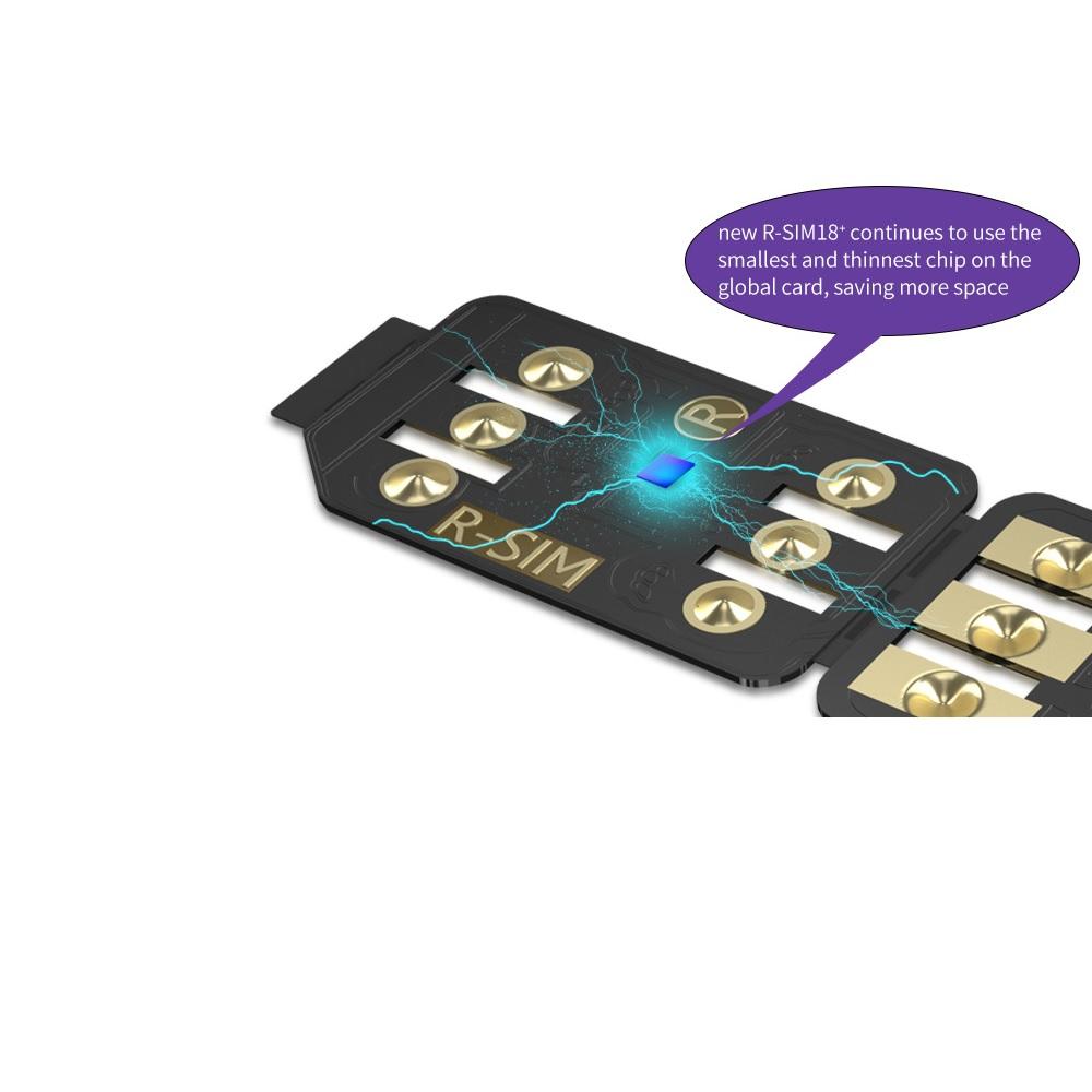 R-SIM18+ RSIM 18+ Nano Unlock Card For iPhone 14 Plus 13 12 11 Pro Max XR iOS 16