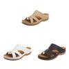Casual Open Toe Platform Slides For Women With Pu Upper And Rubber Sole For Autumn Wear
