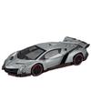 1:24 Lamborghinis Veneno Supercar Liga Fundida Brinquedo Modelo de Carro Som e Luz Brinquedo Infantil Colecionáveis Presente de Aniversário