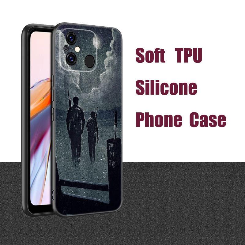 

The Last Of Us черный силиконовый чехол для телефона Xiaomi Redmi 7A 8A 9A 10A 11A 9C 10C 12C 13C 11 Prime A1 A2 Plus 12 4G Note 9T 12R Redmi 12C 4G
