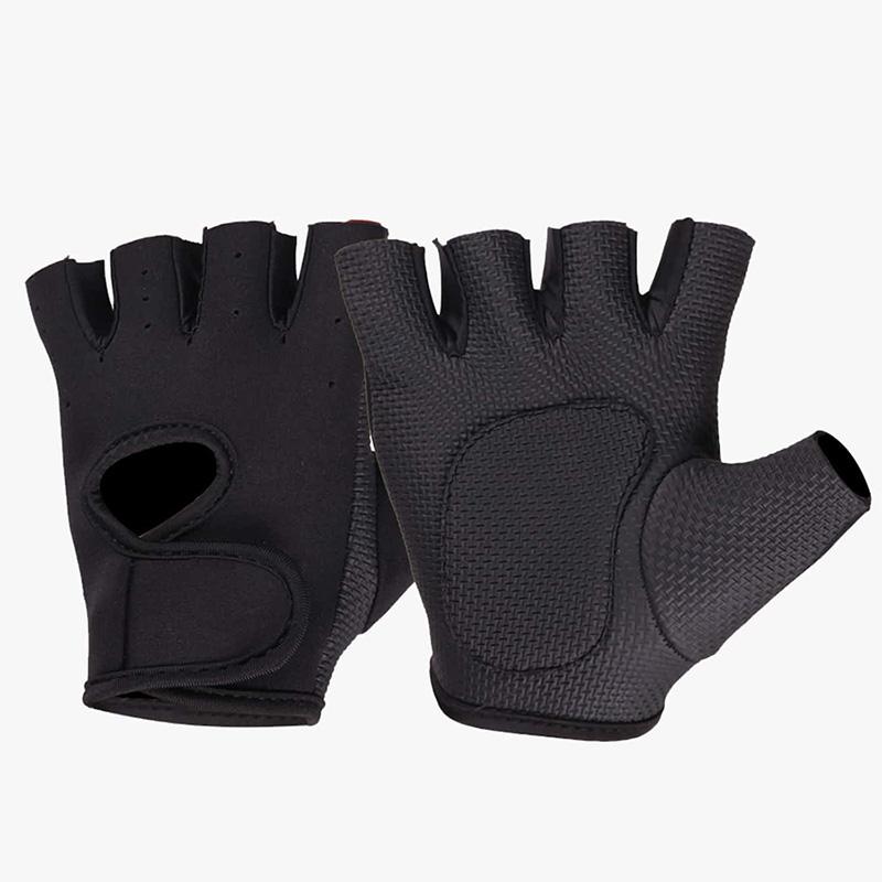 2Pc Sports Fitness Training Gloves Diving Cloth Equipment Non-Slip Anti-Vibration Handguards Gym Bench Press Barbell Fitness Training Protective G