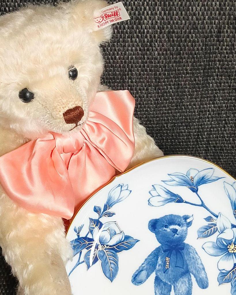 [USED] Steiff Steiff Teddy Bear Meissen Plate