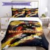 Cristiano Ronaldo 180 Customize Your Name Bedding Set Breathable Duvet Cover with Pillowcases Home Decoration Birthday Gift