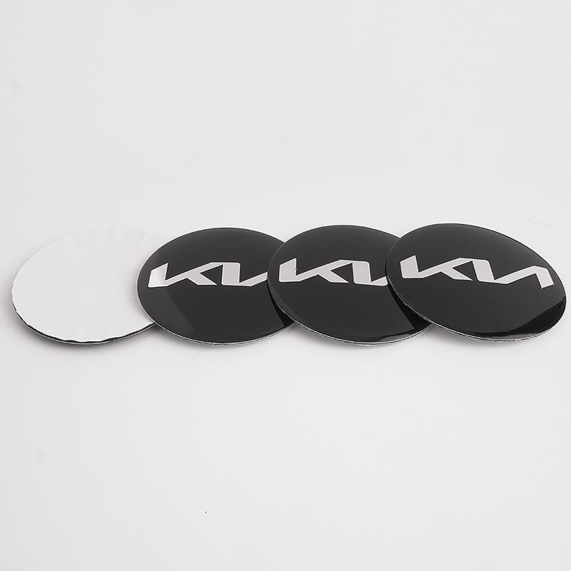 cnhwaz1 New 4PCS 56mm Car Wheel Center Hub Cap Emblem Stickers For KIA Rio Ceed Sportage Cerato Soul Sorento Picanto Optima Accessories