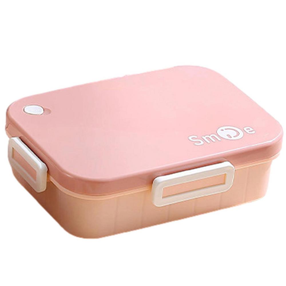 Stainless Steel Lunch Box Stainless Steel Leakproof Food Containers Large Capacity Food Storage Compartment Prep Lunchbox For