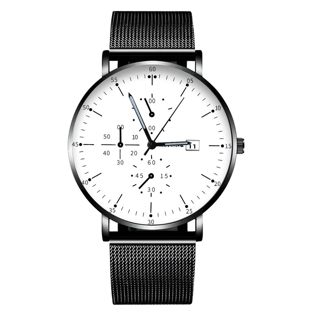 Teen High School Student Exam Watch Style Men'S Quartz Simple Casual Watch