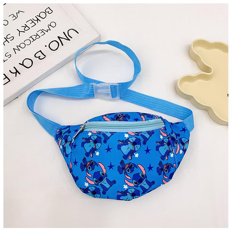 

Lilo Kids Stitch Unisex Cartoon Outing Bags Lightweight Material Outdoor Fun синій