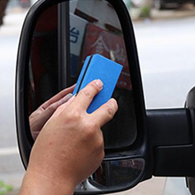 Auto Keramikbeschichtung Schwamm Applikator Glas Nano Wachs Beschichtung Schwamm Pads Blaues Quadratisches Schwammtuch Auto Reinigungszubehör