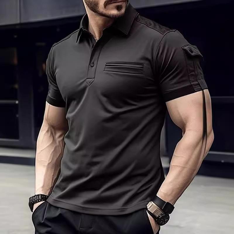 Men's New Summer Versatile Fashion Men's Sports Polo Shirt