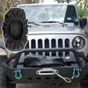 Winch Cover Protective Guard 600D Oxford Heavy Duty Towing Winch Covers For Towing Trailer 8500-17500 Lbs ATV Boat Indoor