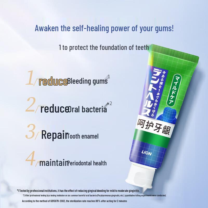 Lion DENT HEALTH Gum Care Gel Toothpaste