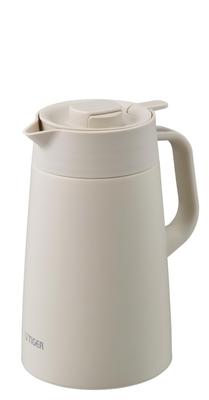 Tiger Corporation (TIGER) Insulated Tabletop Stainless Steel Pot, Large Capacity 1.2L, Egret White, PWR-A120WK