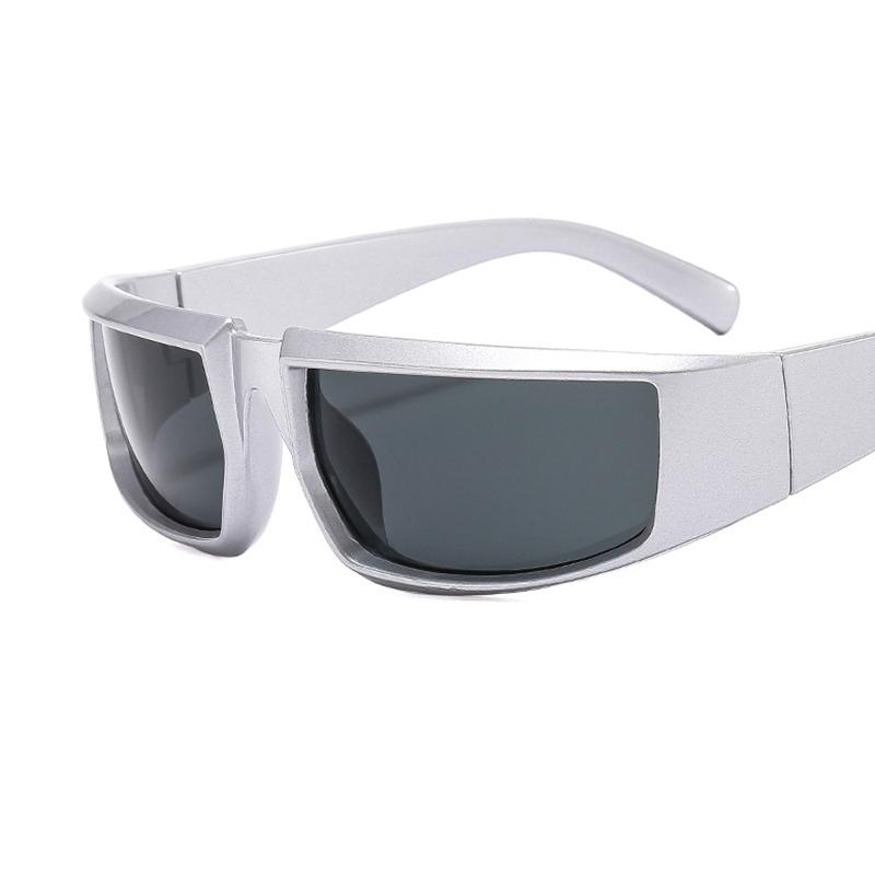 New Sports Sunglasses Women Punk Goggle Brand Designer Sun Glasses Men Silver Shades Uv400 Eyewear
