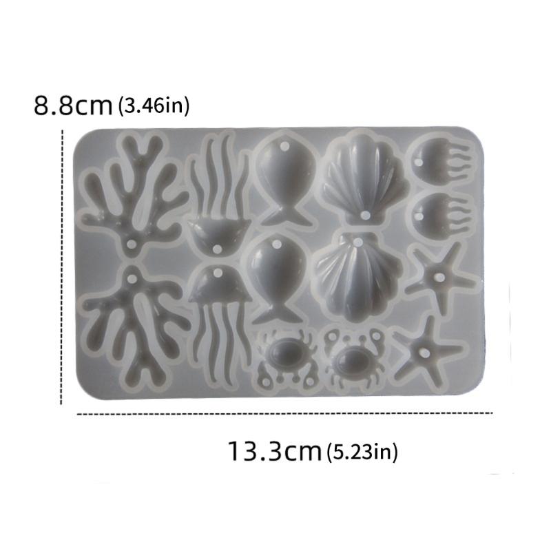 Sea Silicone Mould Set For Customes Art Gift Making And Accessories