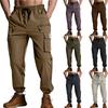 Men's American Loose High Street Leisure Sports More Pocket Workwear Trousers