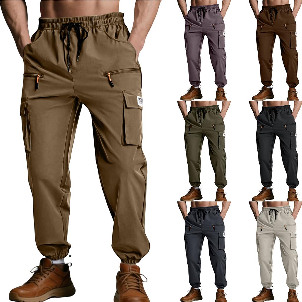 Herren American Locker High Street Freizeit Sport Mehrere Taschen Arbeitskleidung Hosen
