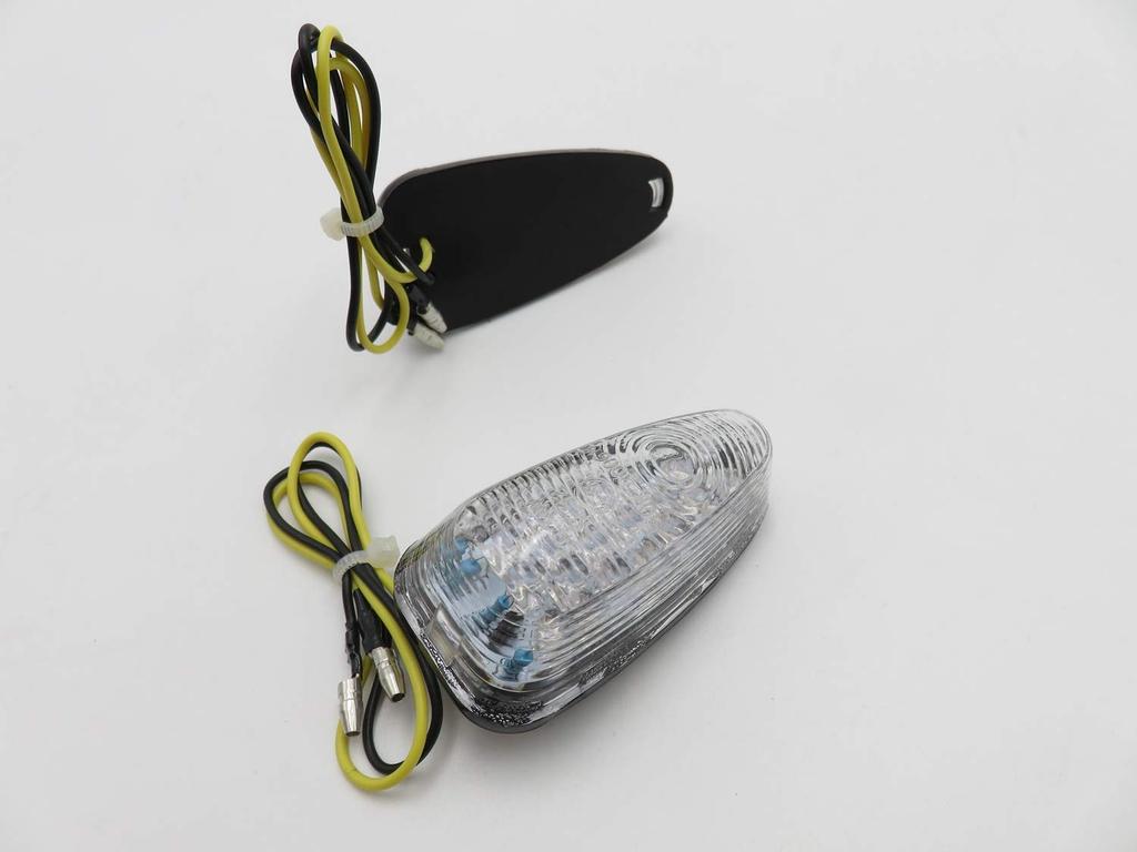 Motorhead Cowl Paste Aero LED Turn Signal Set of 2