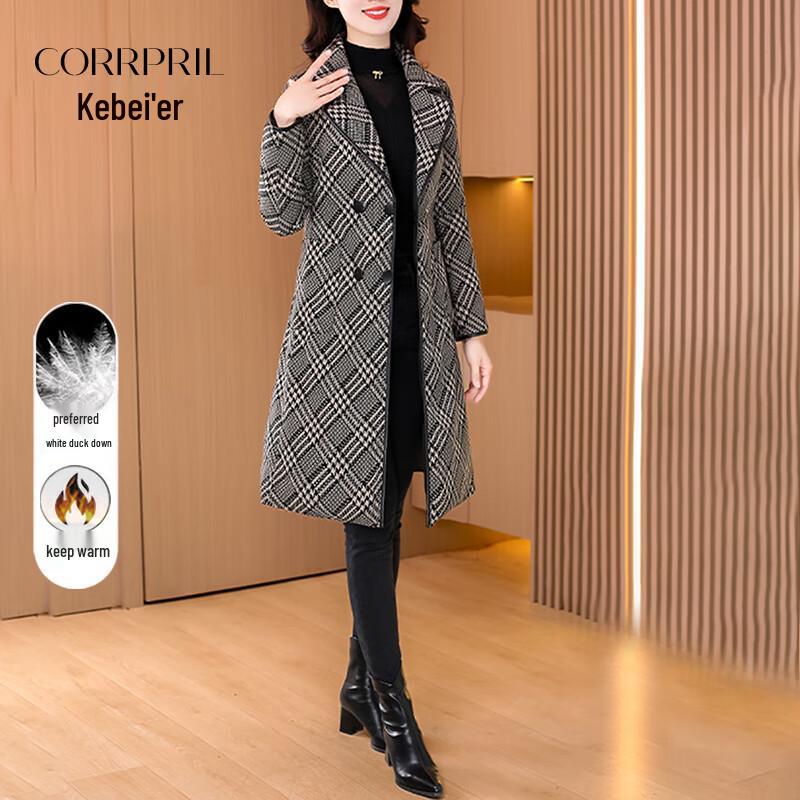 Kebay'er Stylish Reversible Fleece-Lined Winter Coat