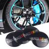 4Set 56/60MM Car Styling Wheel Center Hub Cap Badge Sticker Decoration For Mitsubishi ASX Lancer Pajero Outlander L200 EVO