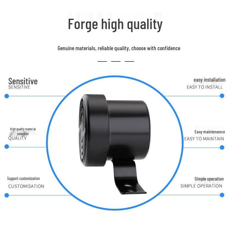 Waterproof Dustproof 12V-36V Multi-Use Vehicle Reversing Horn