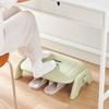 Durable Foot Rest Stool Adjustable Height Footrest Cushion Under Desk Footrest  Living Room