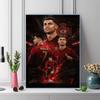 Cr7 100% Kulaté Plné Vrtáčky 5D DIY Diamantové Malování Výšivka Křížkový Steh Kamínková Dekorace