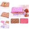 Coral Velvet Dog Kennel Pad Pet Blanket For Autumn And Winter Warm And Comfortable