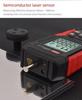 Tean Laser Tachometer TA500C: Digital Display Contact Speed and Line Speed Meter