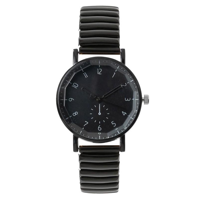 

Женские модные кожаные часы One Size чёрный