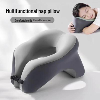Μαξιλάρι Ύπνου Μνήμης σε Σχήμα U για Ύπνο με Πρόσωπο προς τα Κάτω για Γραφείο ή Αίθουσα Διδασκαλίας