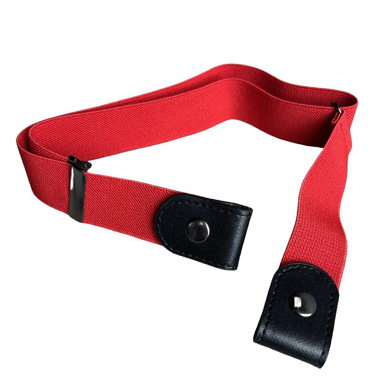 Trendy Invisible Stretch Elastic Waist Belt: Versatile Leather Fashion Accessory for Women.