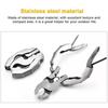 Pocket Pliers Wire Cutter 9 In 1 Keychain Pliers Camping Folding Screwdriver
