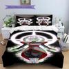 Zamasu Pattern Bedding,Quilt Set Quilt Cover Pillowcase Home Birthday Gift (1 * Duvet Cover + 2 * Pillowcase, Without Core)