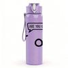 1PC Are You Ok Stick Figure Print 750ml Color Plastic Sports Water Bottle Leakproof Flip Straw Lid Suitable for Sports Office Home Use