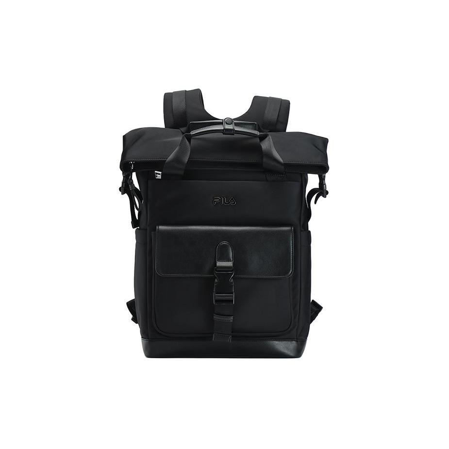 New FILA Fabric Backpack Regular Men's Military Green Gray/Jet Black F13M331106F