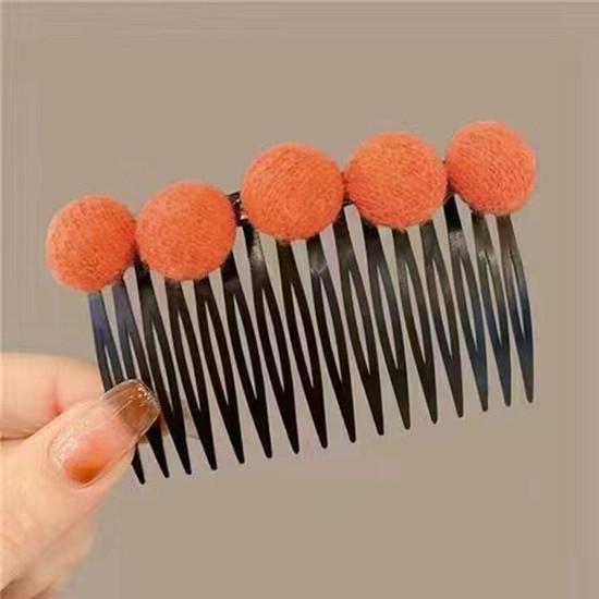 Mode Kinder Haarnadel Kleine Mädchen Pony Gebrochenes Haar Haarnadeln Mädchen Candy Farbe Süße Nette Einsatz Kamm Frauen Haar Zubehör