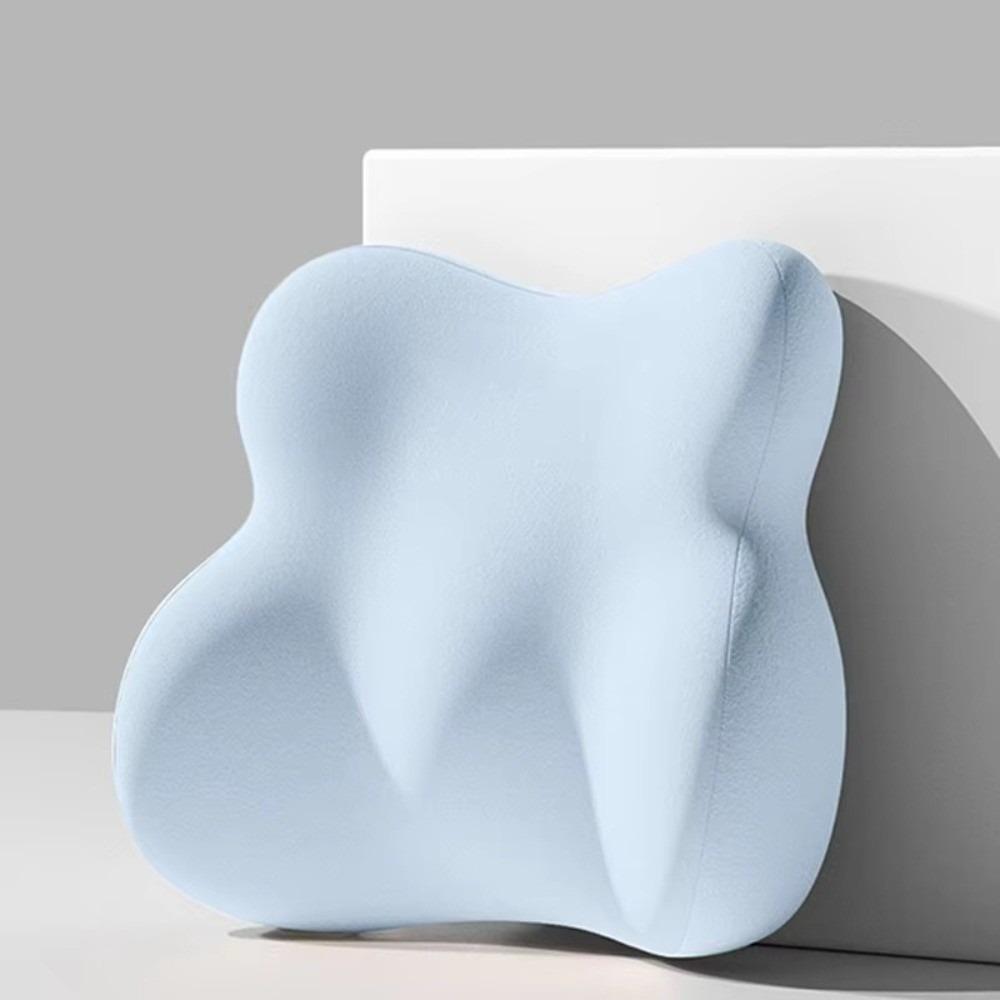 

Multi Functional Memory Sponge Waist Pillow Pain Relief Ergonomic Lumbar Support Pad Office Chair синий