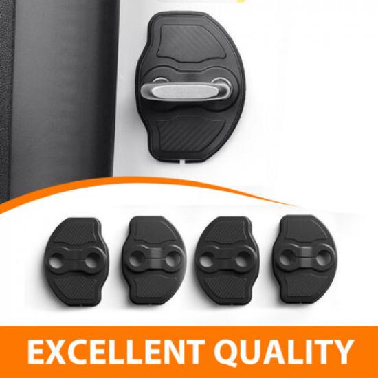 4PCS Door Lock Cover For Model 3 Y Car Door Guard Lock Tesla Accessories