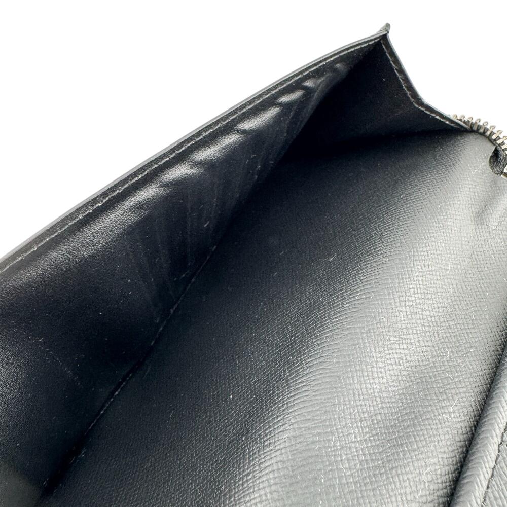 LOUIS VUITTON M62295 leather Purse black leather Used