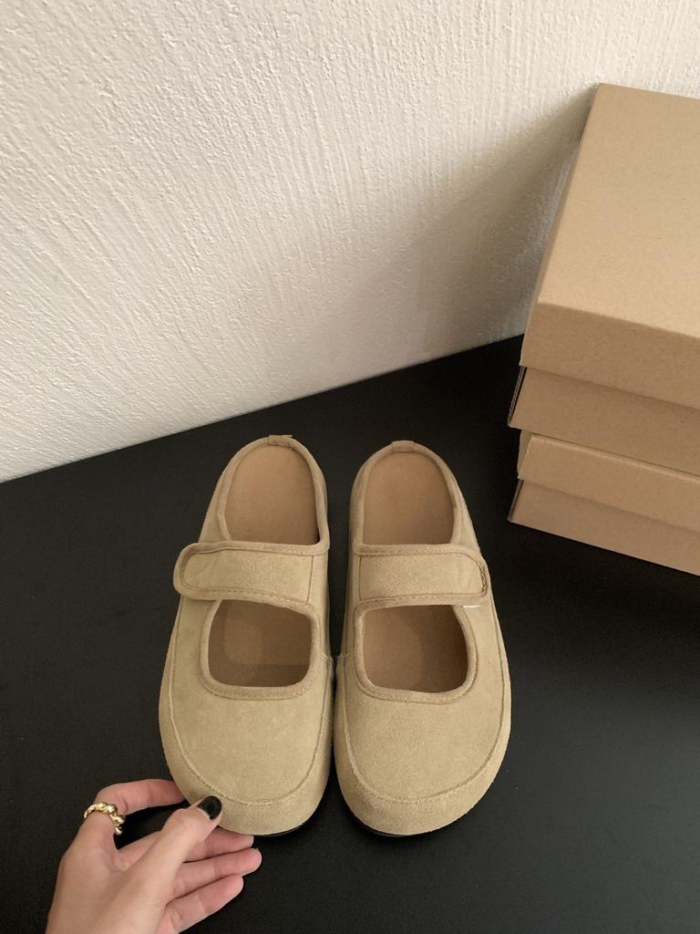 Platform Mary Jane Shoes Women's Shoes New Retro Round Head Single Shoes Ugly Cute