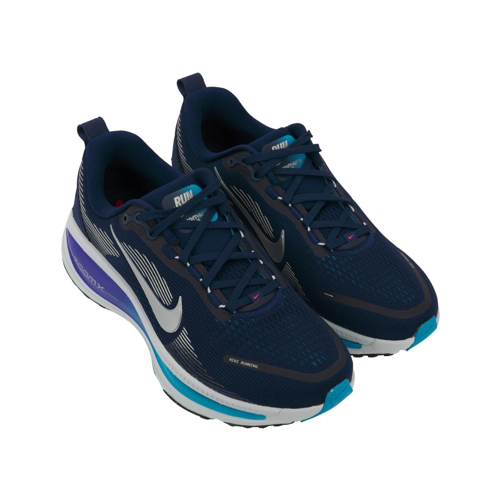 Nike Vomero 18 Blue Void Metallic Silver Herren-Sneaker Blau-Blitz Helles-Karmesinrot HM6803-401