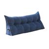 Headboard Triangular Pillow Back Support Headboard Cushion with Side Pocket Daybed Bolster Cushion with Removable Cover