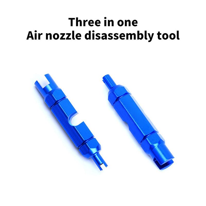 4 In 1 Portable Bicycle Valve Wrench Multifunction Schrader/Presta Valve Core Disassembly Installation Tools For Mtb Road Bike