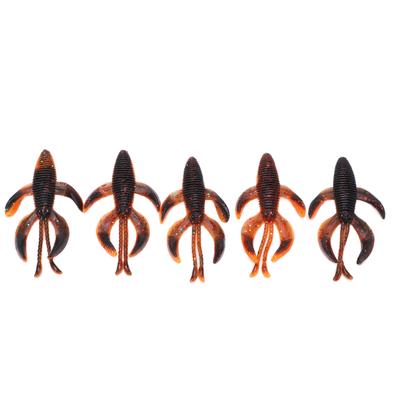 5pcs Lure Soft Bait Lure Artificial Soft Fishing Shrimp Bait for Freshwater and Saltwater
