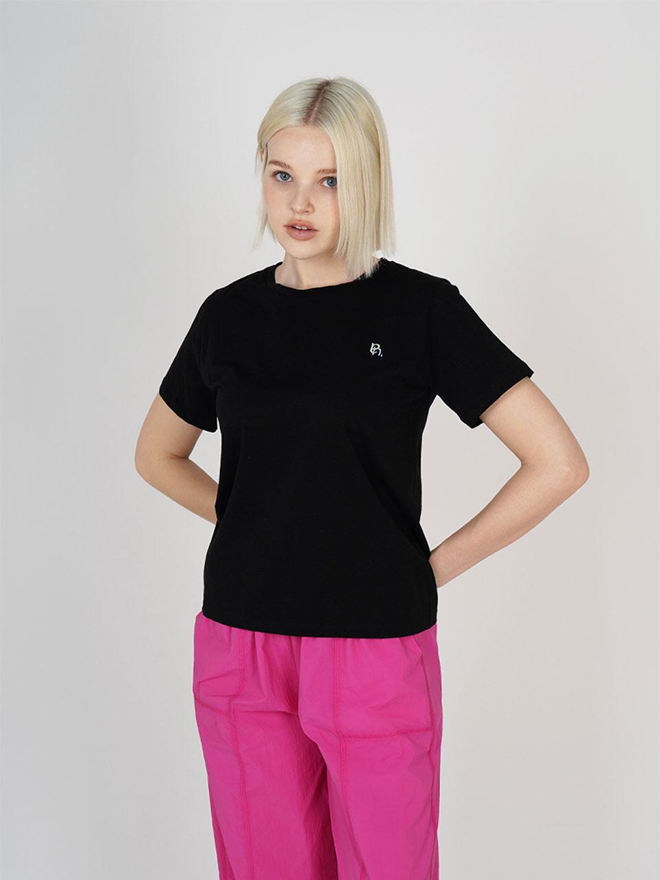 Вышитая футболка Nitina Signature Bk Black/Black